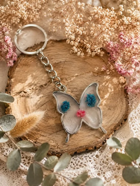 Papillon Rosée Bleutée
