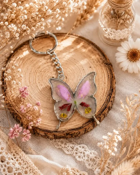 Papillon Fleuri Rosé