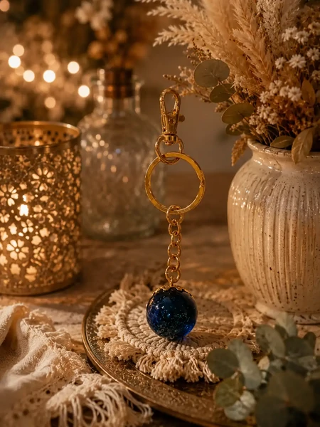 Petite boule bleue