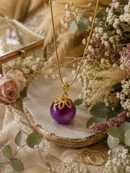 Sphère améthyste royale