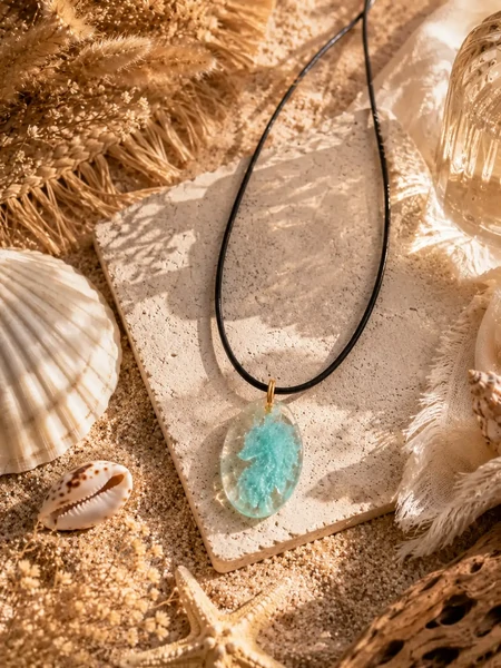 Collier "Dragon Océanique"