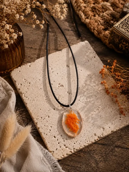 Collier "Dragon Solaire"