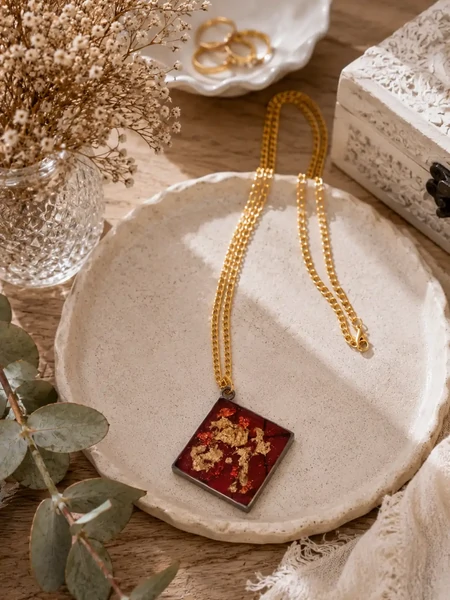 Collier "Braise Impériale"