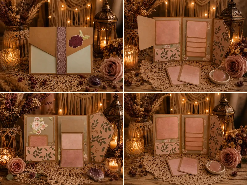 Album Pochette “Rose Éternelle”